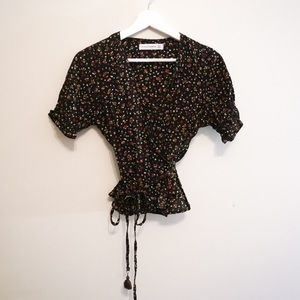 Faithfull the Brand Salvador Wrap Front Top